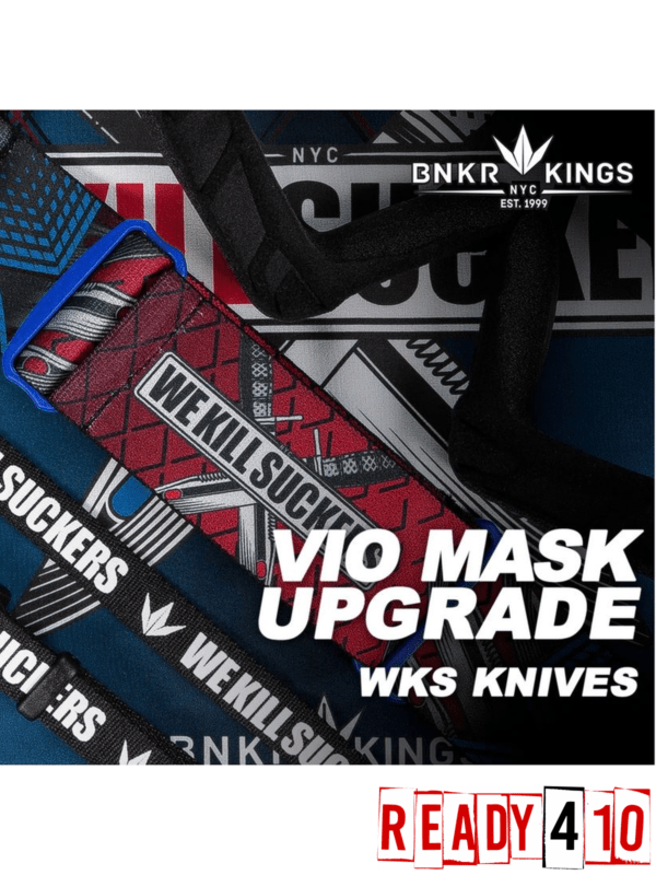 Bunkerkings VIO Mask Upgrade WKS Knife - Lifestyle