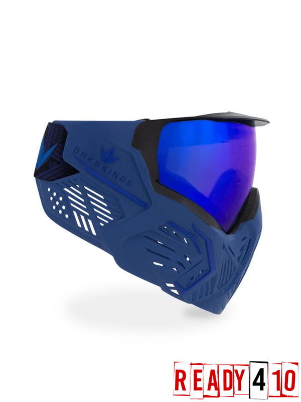 Bunkerings - CMD Goggle - Blue Azure - Side