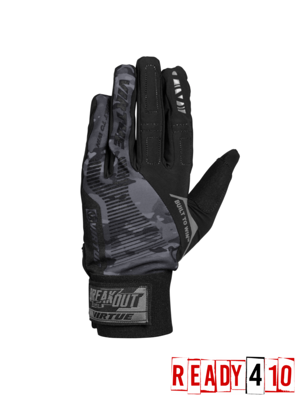 Virtue Breakout Gloves - Ripstop Full Finger - Black - Outside