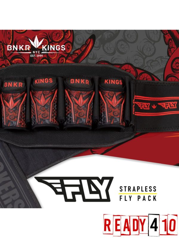 Bunkerking Fly Pack - 4+7 Red Tentacles - Lifestyle