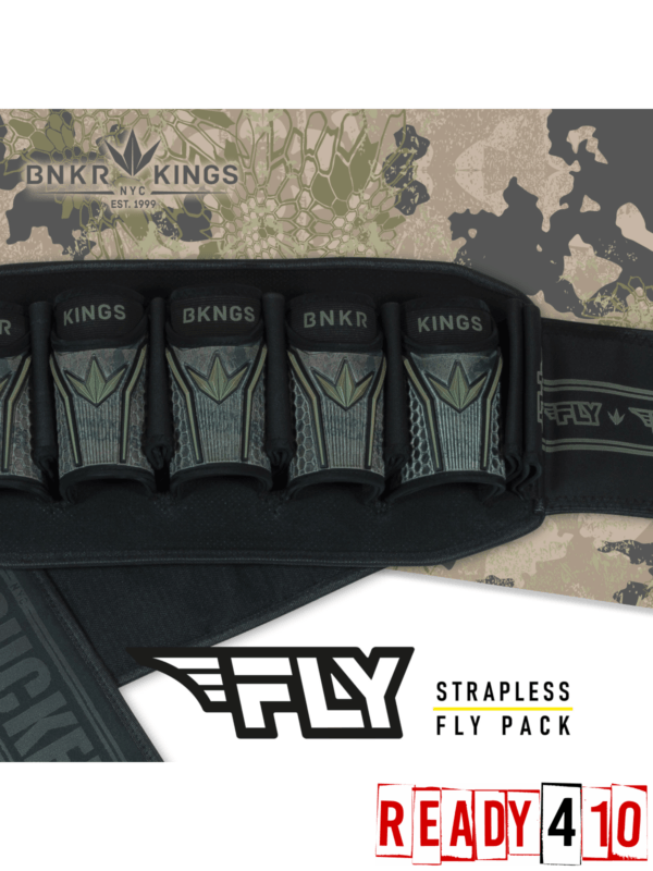 Bunkerkings Fly Pack - 5+8 Highlander Camo - Lifestyle