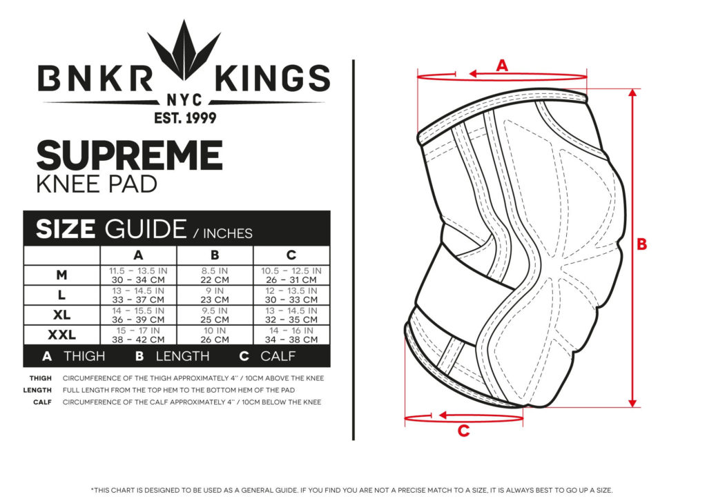 Bunkerkings Supreme Knee Pad