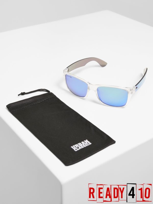 Urban Classics 110 Sunglasses – transparent/blue