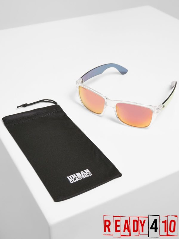 Urban Classics 110 Sunglasses – transparent/red