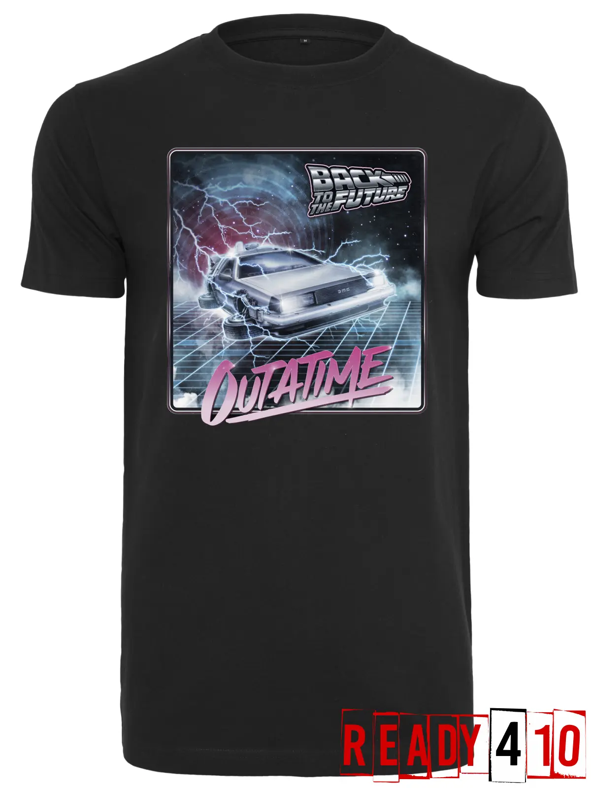 Merchcode Back To The Future Outatime Tee Front