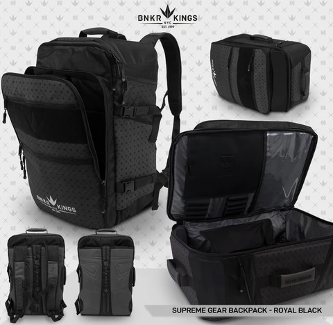 Bunkerkings Supreme Gear Backpack - Royal Black
