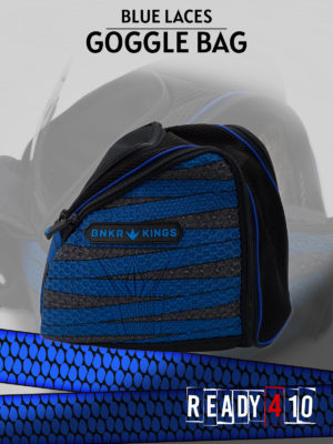 Bunkerkings Supreme Goggle Bag - Laces Blue