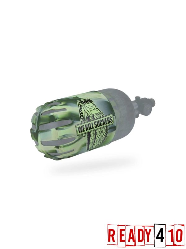 Bunkerkings - Knuckle Butt Tank Cover - WKS Grenade - Camo - Angle