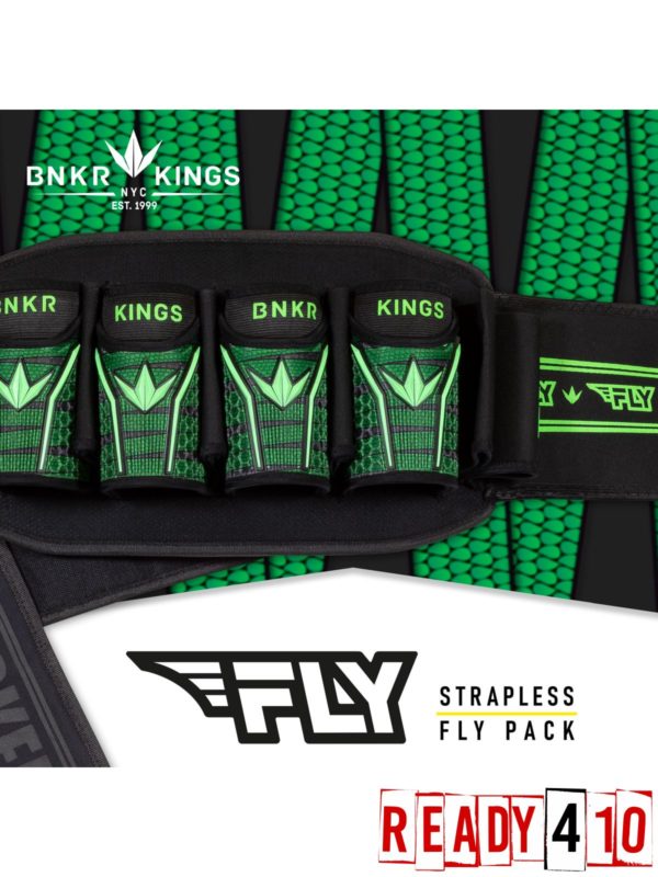 Bunkerkings Fly Pack - 4+7 Lime Laces - Lifestyle