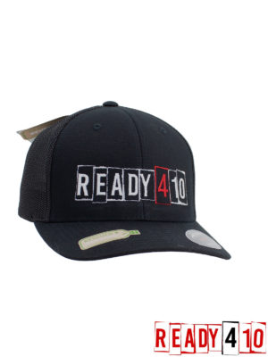 ready410 - Logo Cap - Black Trucker