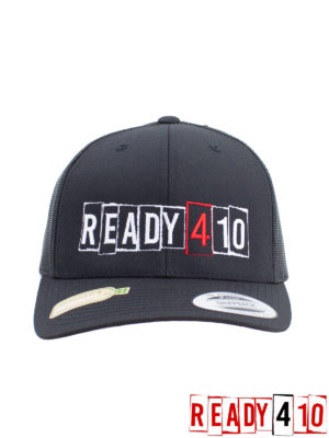 ready410 - Logo Cap - Grey Trucker