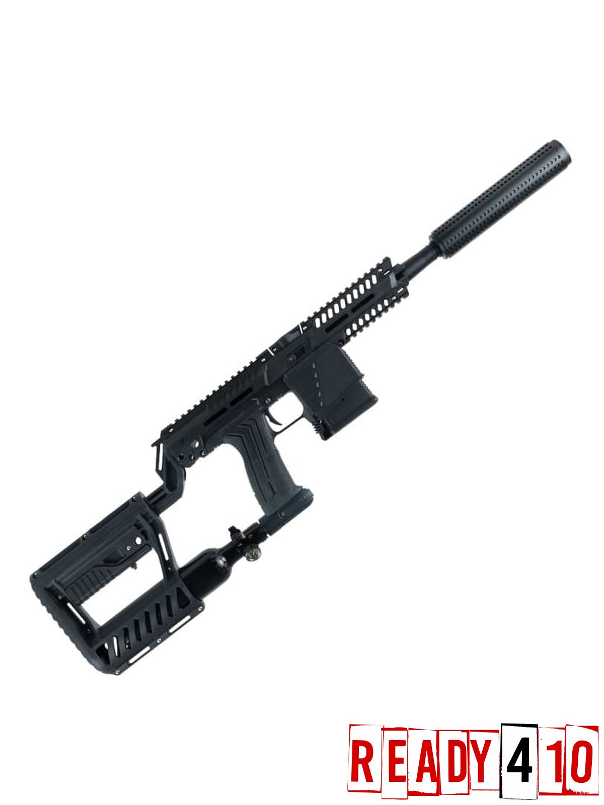 DSG Freak Tactical Lauffront auf Planat Eclips EMF 100 35 Zoll mit Schaldämpfer