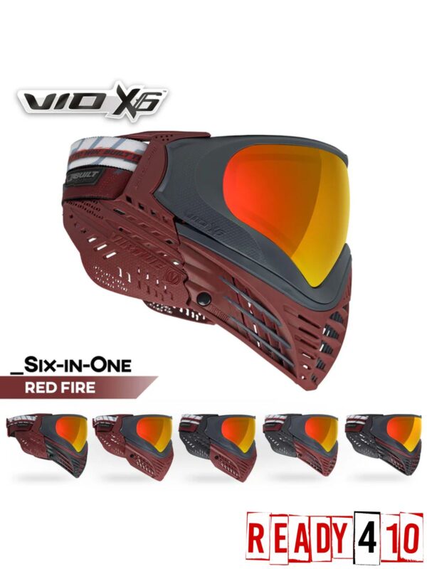 Virtue VIO X6 Goggle - Red Fire