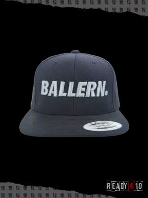 Ballern. Logo Cap - Black Grey
