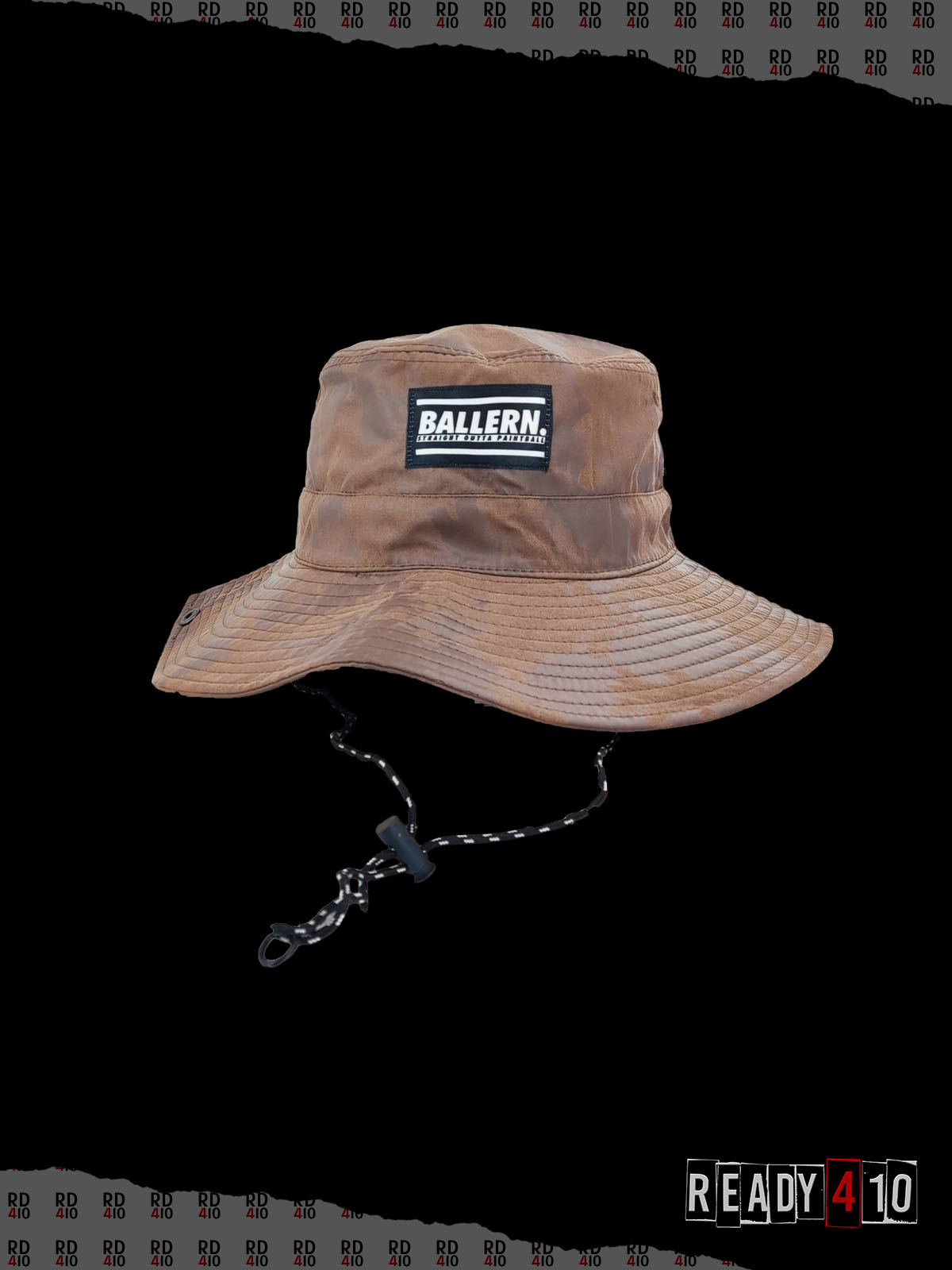 Ballern. Logo Boonie Hat - Brown – Bild 2