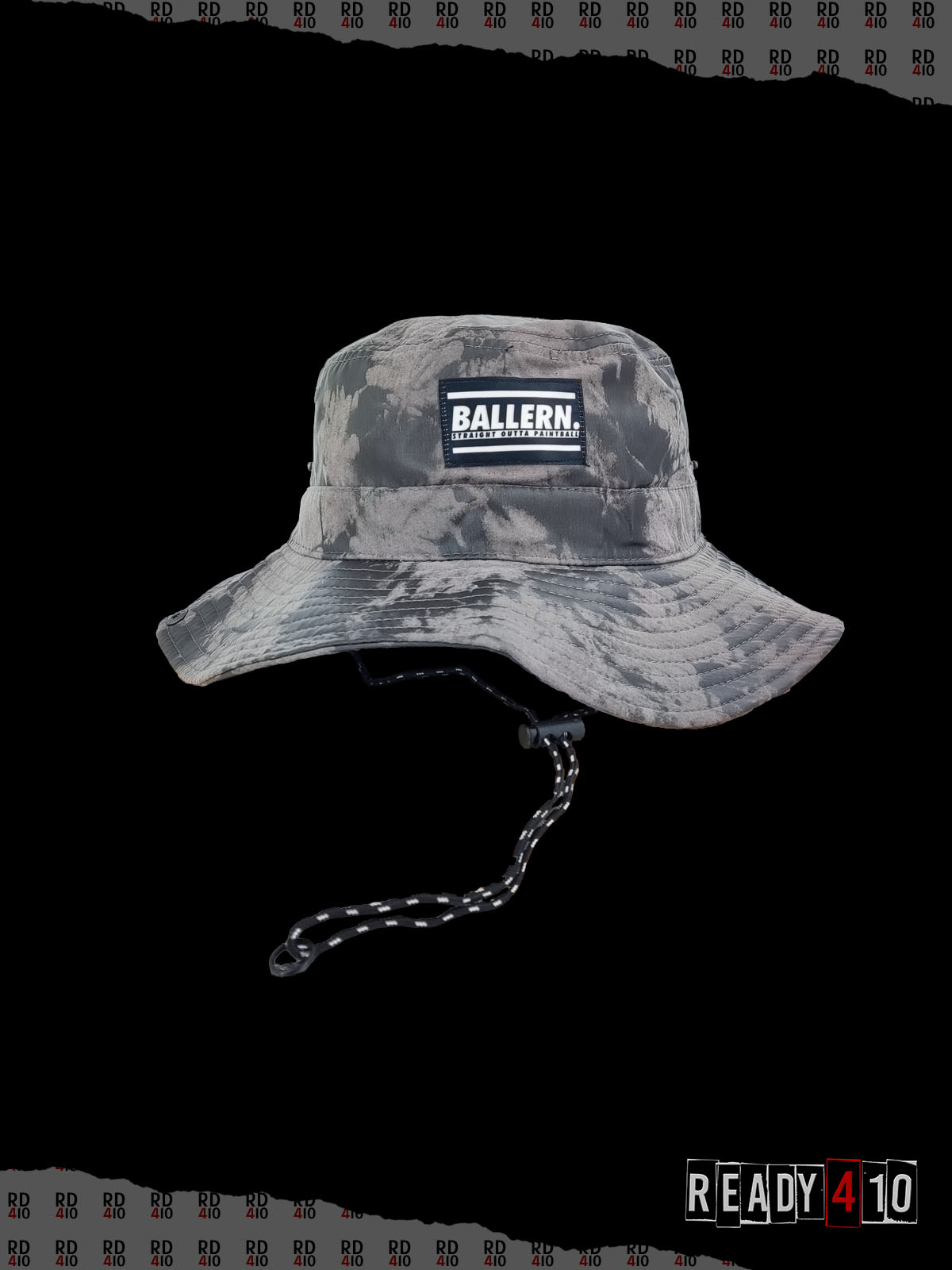 Ballern. Logo Boonie Hat - Dark Grey – Bild 2