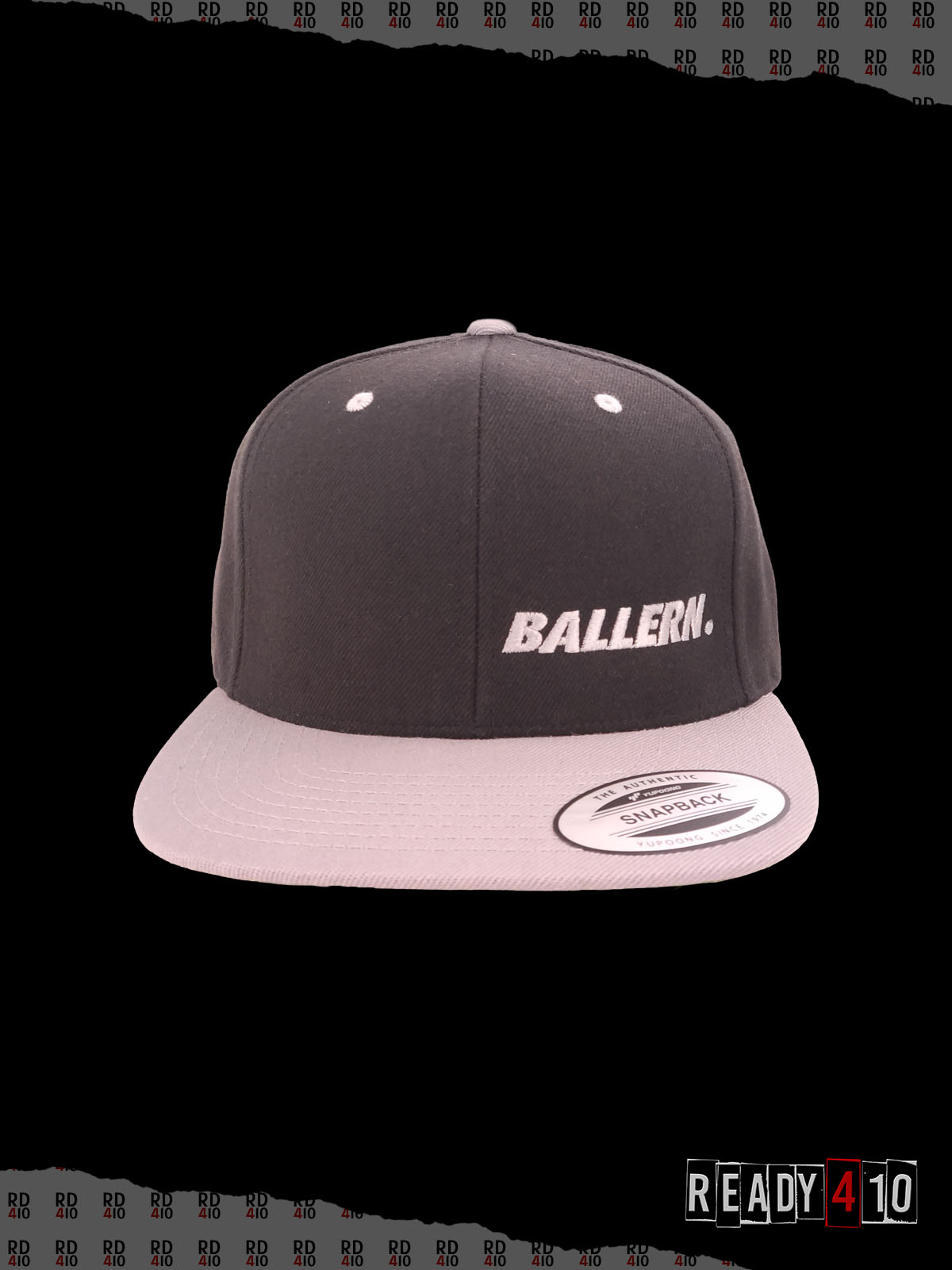 Ballern. Logo Cap - TwoTone Black Grey