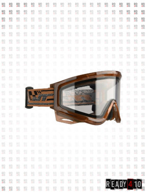 JT Flex 7/Flex 8/Proflex/Spectra - QLS Frame Brown Ice with Clear Lens and Strap