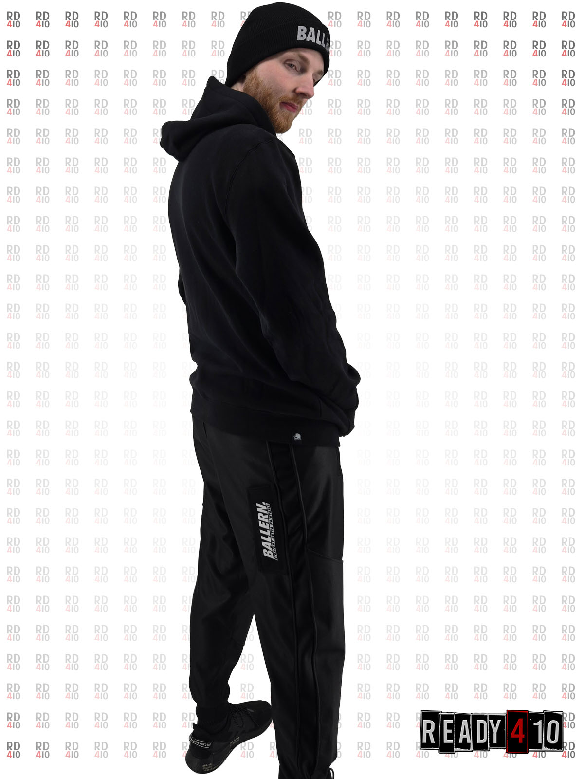 Ballern. - Jogger Pants Black – Bild 4