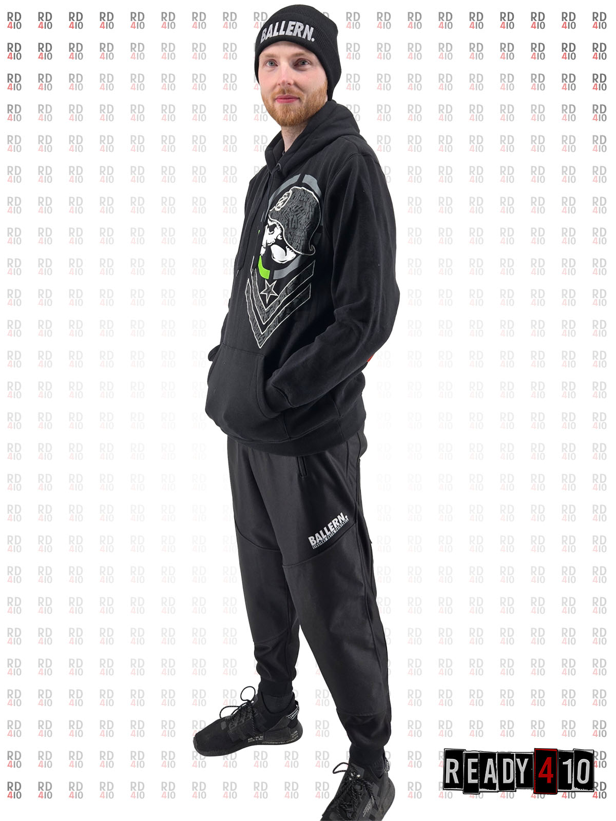 Ballern. - Jogger Pants Black – Bild 5