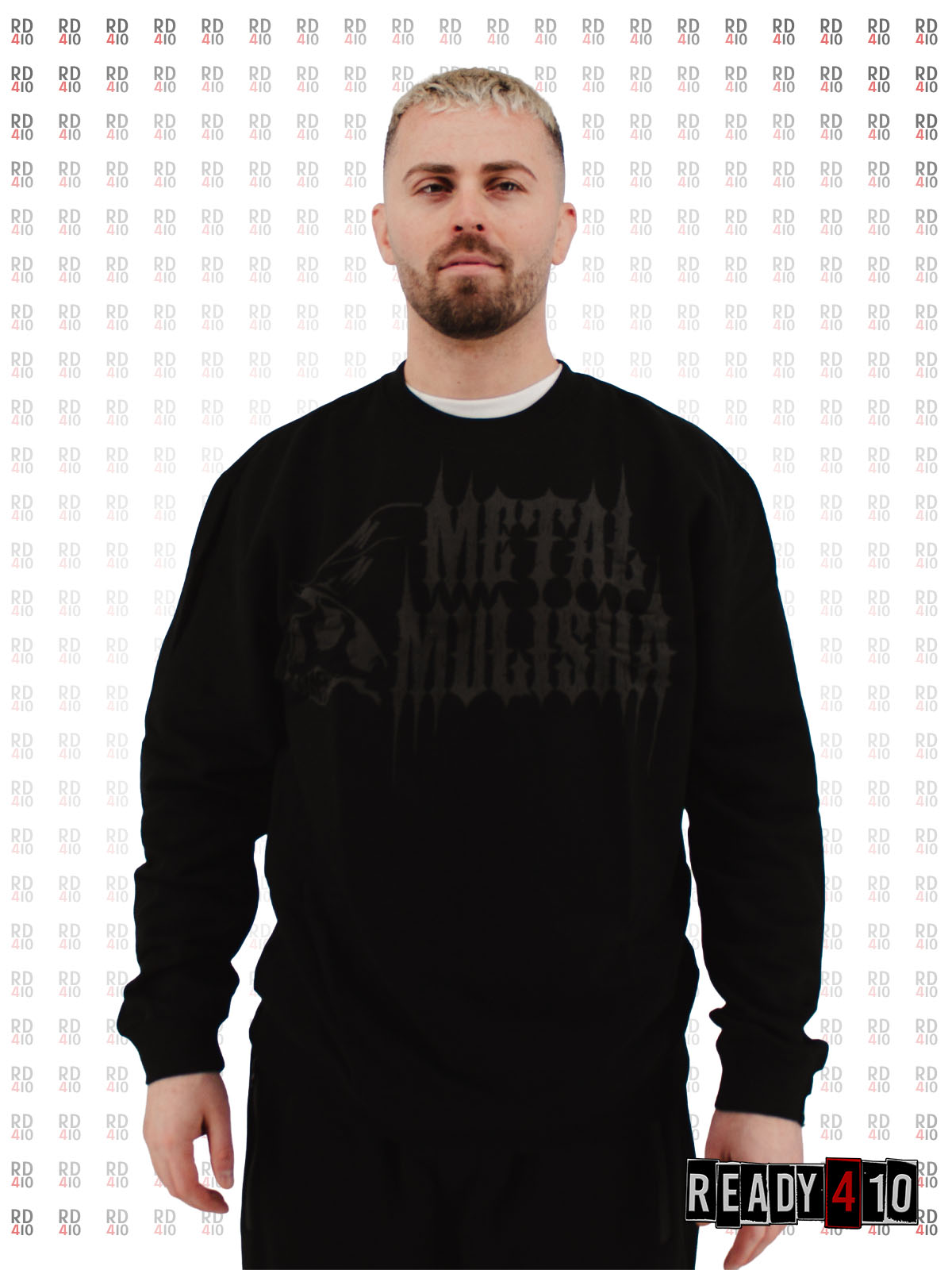 Metal Mulisha Check Crew Fleece
