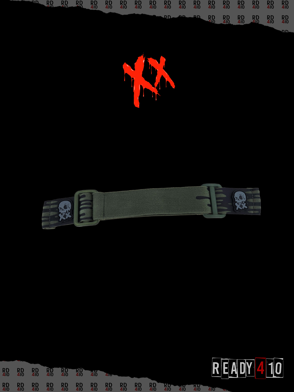 Superdead Mystery Strap Olive Black